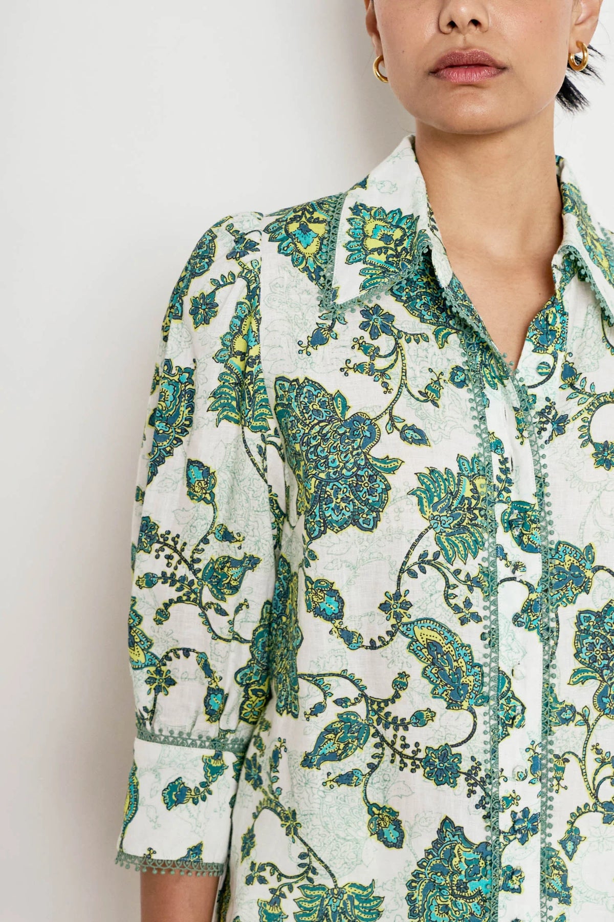 Serenade Top in Garden Paisley by Zoe Kratzmann