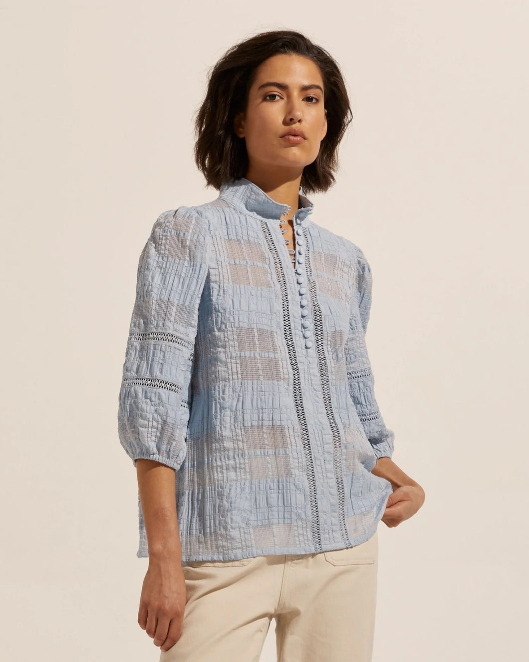 Fiction Top in Sky by Zoe Kratzman