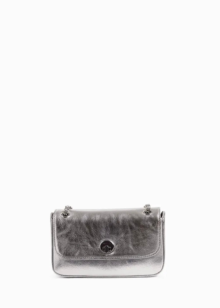 Mini Grace Bag by Nat & Nin in Silver