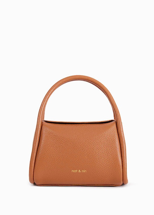 Mini Harper Bag by Nat & Nin in Pecan
