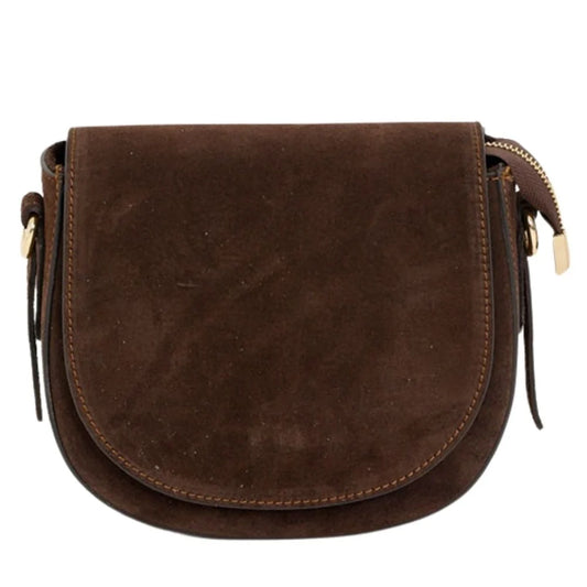 Gabrielle Suede Bag by Maison Fanli