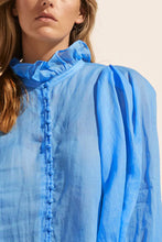 Load image into Gallery viewer, Grant Top in Peacock  by Zoe Kratzman
