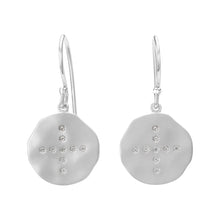 Load image into Gallery viewer, Halcyon Small Earrings in Silver by Murkani
