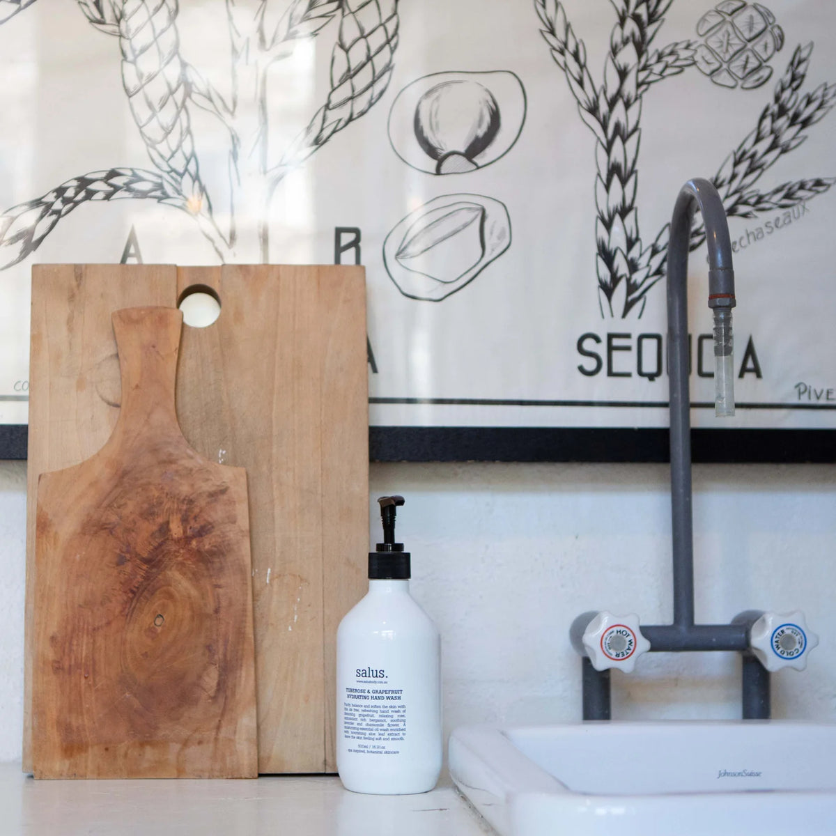 Tuberose & Grapefruit Hydrating Hand Wash, 500ml (boxed), by Salus