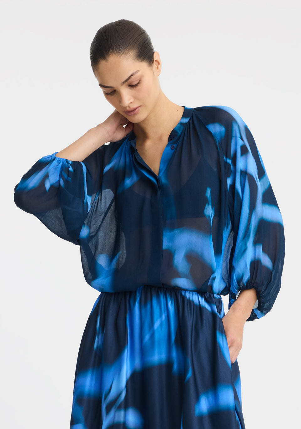 Xander Print Blouse by Morrison