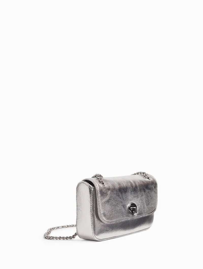 Mini Grace Bag by Nat & Nin in Silver