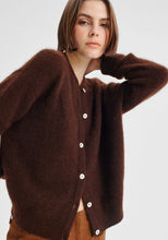 Load image into Gallery viewer, Albi Knit Cardigan in Chocolate by Morrison
