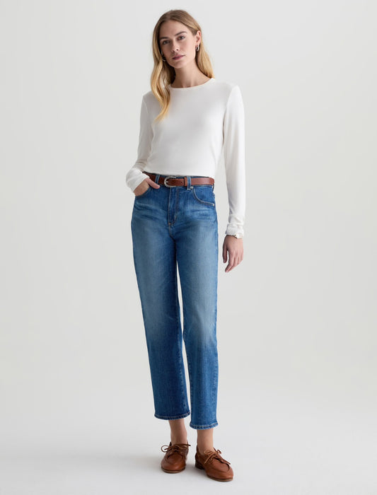 Brinley Crop Jean by AG in Owens Valley