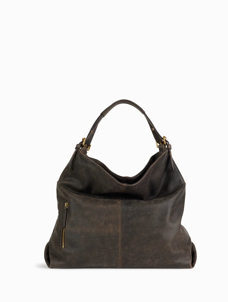 Athena Bag in Vintage Brown by Nat & Nin