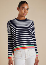 Load image into Gallery viewer, Colette Sweater in Officer Navy by Alessandra
