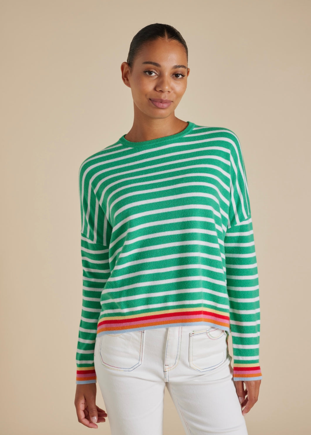 Colette Sweater in Pine by Alessandra