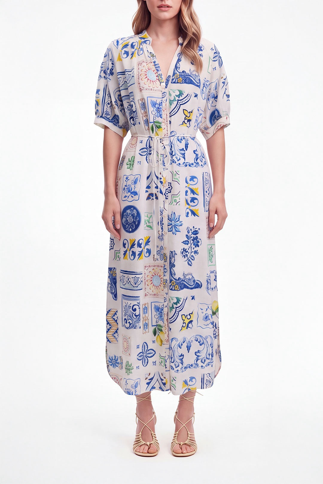 Adella Sicily Ankle Dress by The Dreamer Label