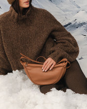 Load image into Gallery viewer, Sylvia Crossbody Bag in Toffee by Louenhide
