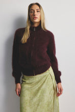 Load image into Gallery viewer, Felix Zip Bomber in Aubergine by World of Nomads
