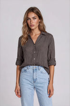 Load image into Gallery viewer, Gia Shirt in Chocolate by La Gemme
