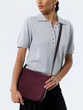 Load image into Gallery viewer, Mini Moreen Shoulder Bag in Eggplant by Nat &amp; Nin
