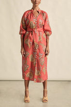 Load image into Gallery viewer, Flourish Dress in Kgari Melon by Zoe Kratzmann
