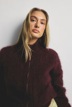 Load image into Gallery viewer, Felix Zip Bomber in Aubergine by World of Nomads
