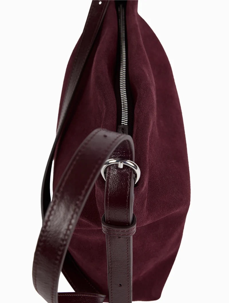 Mini Moreen Shoulder Bag in Eggplant by Nat & Nin
