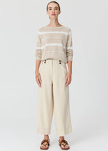 Load image into Gallery viewer, Rosin Stripe Knit in Pebble/Chalk by POL
