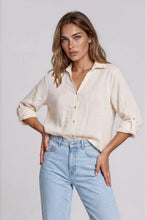 Load image into Gallery viewer, Gia Shirt in Cream by La Gemme

