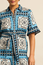 Load image into Gallery viewer, Submerge Dress in Bay Scarf by Zoe Kratzmann
