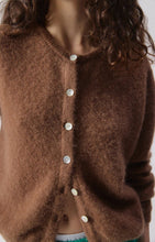 Load image into Gallery viewer, Vito Cardigan in Chocolate Melange by American Vintage
