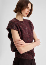 Load image into Gallery viewer, Zoe Knit Vest in Boysenberry by Morrison
