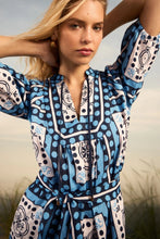 Load image into Gallery viewer, Aurora Dress in Bay Scarf by Zoe Kratzmann
