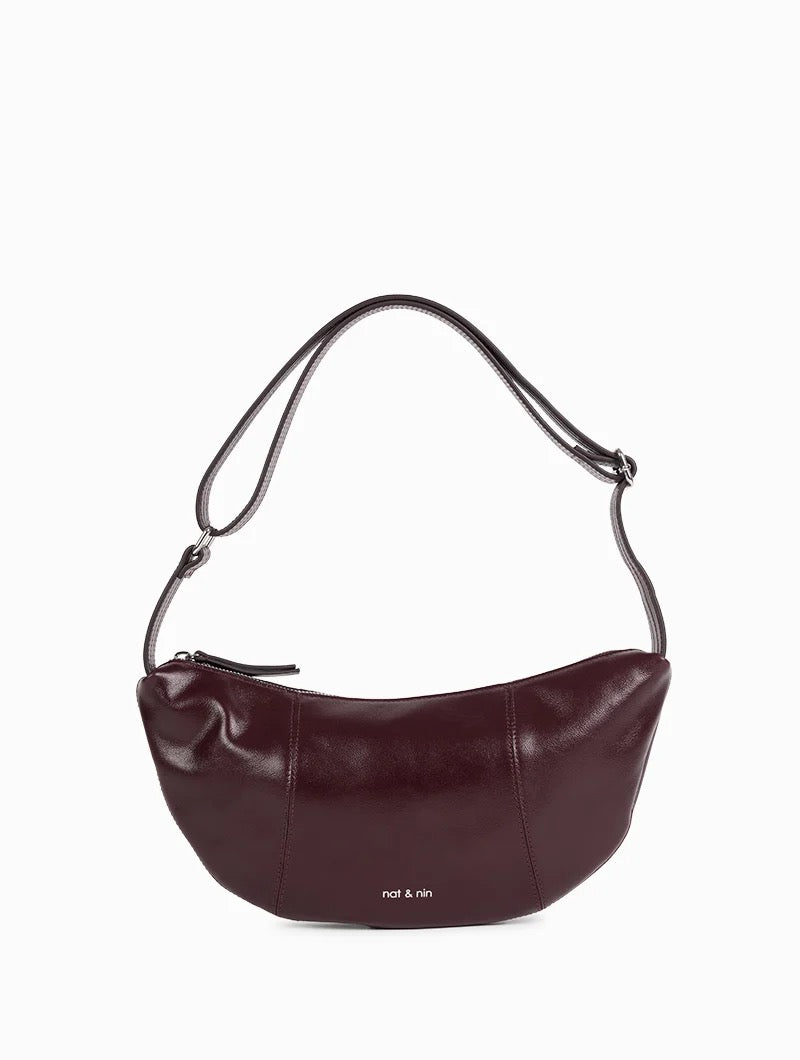 Luce Bag in Eggplant by Nat & Nin