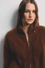 Load image into Gallery viewer, Felix Zip Bomber in Chocolate by World of Nomads
