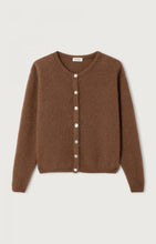 Load image into Gallery viewer, Vito Cardigan in Chocolate Melange by American Vintage
