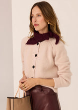 Load image into Gallery viewer, Carmel Knit Scarf in Merlot by POL
