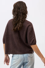 Load image into Gallery viewer, Eliza Tee in Dark Chocolate by Mia Fratino
