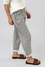Load image into Gallery viewer, Paco Pant in Chocolate Stripe by La Gemme
