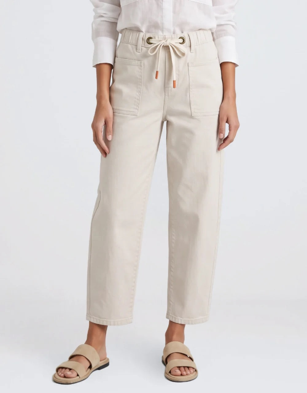 Carter Barrel Jean in Sand by Monaco Jeans