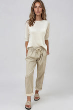 Load image into Gallery viewer, Paco Pant in Ecru Stripe by La Gemme
