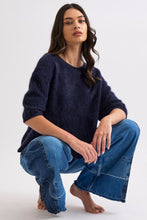 Load image into Gallery viewer, Eliza Tee in Midnight by Mia Fratino
