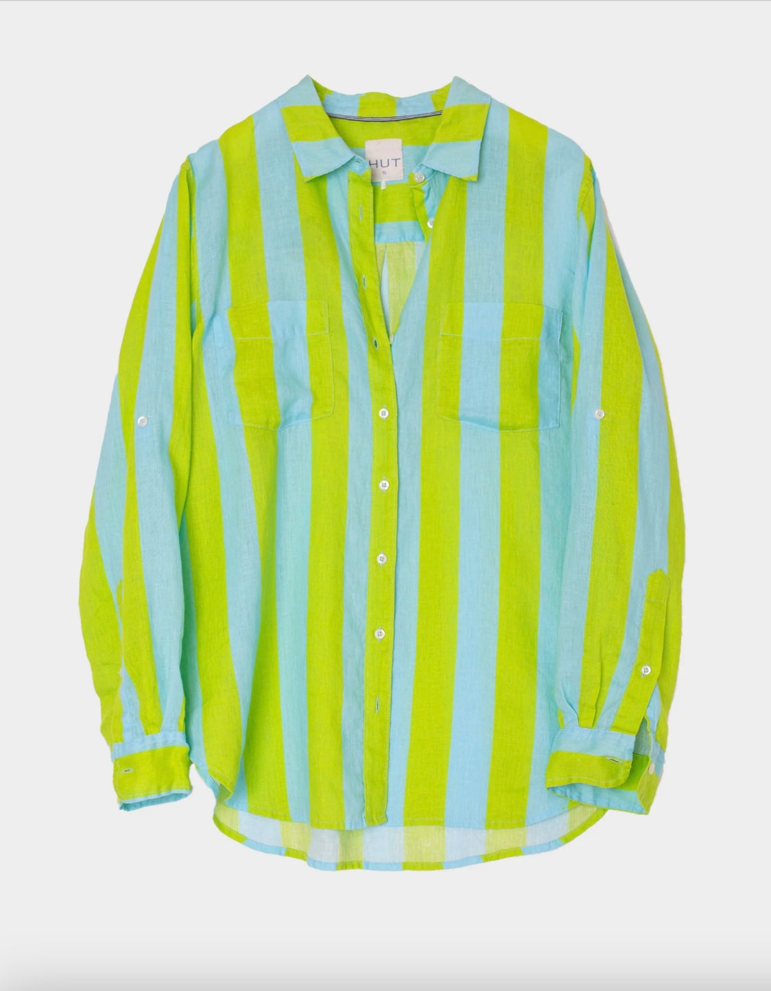 Lunch With Me Boyfriend Linen Shirt by HUT