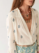 Load image into Gallery viewer, Dylan Blouse in Ivory by Maison Hotel
