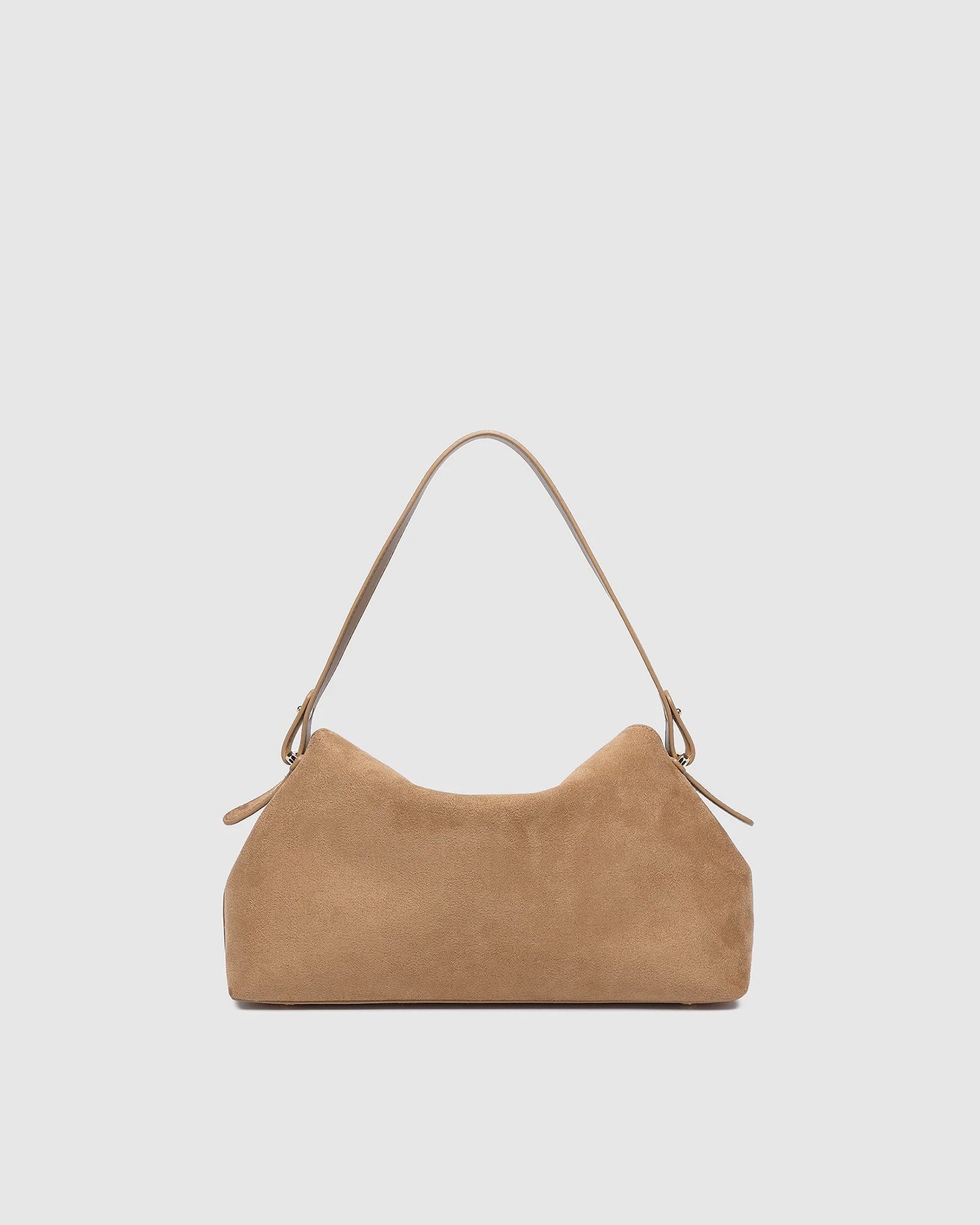 Nicole Suedette Handbag in Honey by Louenhide