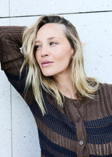 Load image into Gallery viewer, Sable Cardigan in Choc/Ink by POL
