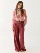 Load image into Gallery viewer, Dylan Blouse in Pink Martini by Maison Hotel
