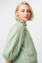 Load image into Gallery viewer, Isabella Shirt in Grape Green by Kireina
