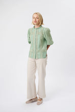 Load image into Gallery viewer, Isabella Shirt in Grape Green by Kireina
