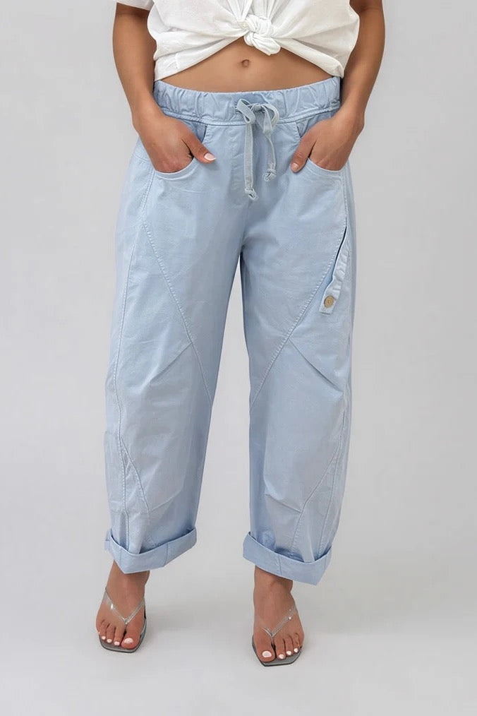 Lucia Pant in Sky Blue by La Gemme