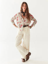 Load image into Gallery viewer, Georgia Blouse in Candy Roses by Maison Hotel
