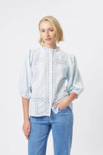 Load image into Gallery viewer, Isabella Shirt in Powder Blue by Kireina
