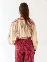 Load image into Gallery viewer, Margaux Blouse in Simple Red by Maison Hotel
