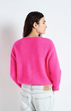 Load image into Gallery viewer, Vito Cardigan in Fluro Pink by American Vintage
